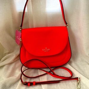 ✨NWT Kate Spade Leila Geranium Red ♥️ Shoulder bag